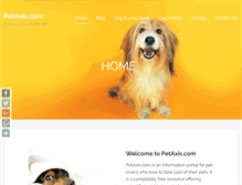 Tablet Screenshot of petaxis.com